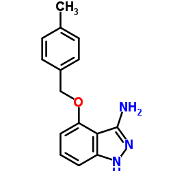 4-[(4-Methylbenzyl)oxy]-1H-indazol-3-amine Structure