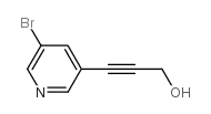 3-(5-bromopyridin-3-yl)prop-2-yn-1-ol structure