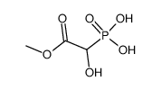 methyl 2-hydroxyphosphonoacetic acid Structure