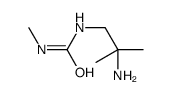 1-(2-amino-2-methylpropyl)-3-methylurea Structure