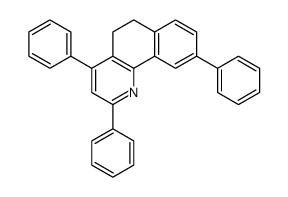 2,4,9-triphenyl-5,6-dihydrobenzo[h]quinoline结构式