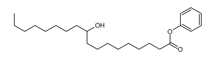 phenyl 10-hydroxyoctadecanoate Structure