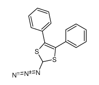 2-azido-4,5-diphenyl-1,3-dithiole Structure