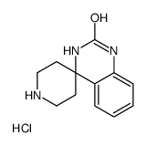 1'H-Spiro[piperidine-4,4'-quinazolin]-2'(3'H)-one hydrochloride ( 1:1) Structure