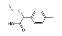 ethoxy-p-methylphenylacetic acid Structure