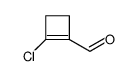 1-CYCLOBUTENE-1-CARBOXALDEHYDE, 2-CHLORO-结构式
