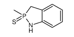 2-methyl-2-sulfanylidene-1,3-dihydro-1,2λ5-benzazaphosphole结构式