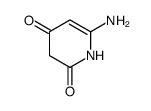 6-amino-1H-pyridine-2,4-dione结构式