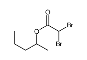 pentan-2-yl 2,2-dibromoacetate Structure