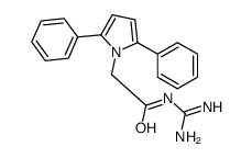 N-Carbamimidoyl-2-(2,5-diphenyl-1H-pyrrol-1-yl)acetamide Structure