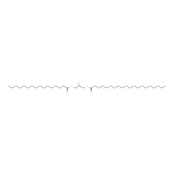1-Palmitoyl-3-Arachidoyl-rac-glycerol结构式