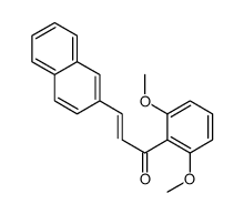 1-(2,6-dimethoxyphenyl)-3-naphthalen-2-ylprop-2-en-1-one Structure