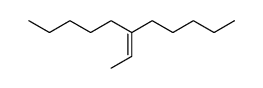 2-n-Pentyl-2-octene Structure