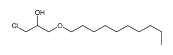 2-Propanol, 1-chloro-3-(decyloxy)-结构式
