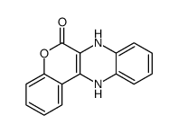 7,12-dihydrochromeno[4,3-b]quinoxalin-6-one Structure