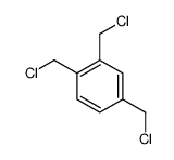 1,2,4-tris(chloromethyl)benzene结构式