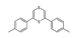 2,6-bis(4-methylphenyl)-1,4-dithiine Structure