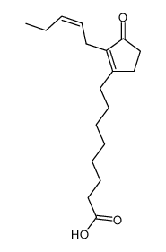 8-(3-oxo-2-pent-2-enyl-cyclopent-1-enyl)-octanoic acid结构式