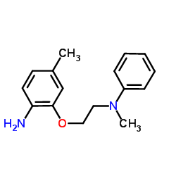 4-Methyl-2-{2-[methyl(phenyl)amino]ethoxy}aniline Structure