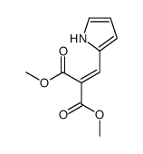 dimethyl 2-(1H-pyrrol-2-ylmethylidene)propanedioate结构式