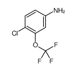 4-Chloro-3-(trifluoromethoxy)aniline structure