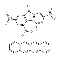 5-bromo-2,4,7-trinitro-fluoren-9-one; tetracene structure