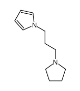 1-(3-pyrrol-1-yl-propyl)-pyrrolidine结构式