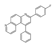 3-(4-fluorophenyl)-1-phenyl-4,7-phenanthroline Structure