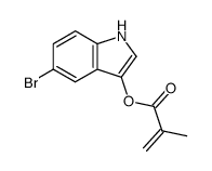 5-Bromindoxyl-methacrylat Structure