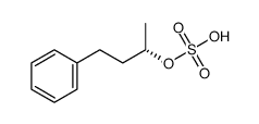 (S)-4-phenylbut-2-yl sulfate Structure