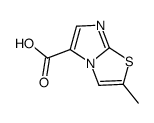 2-甲基咪唑并[2,1-b]噻唑-5-羧酸结构式