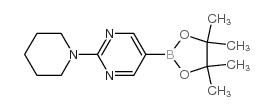 2-(哌啶-1-基)-5-(4,4,5,5-四甲基-1,3,2-二氧杂硼烷-2-基)嘧啶图片