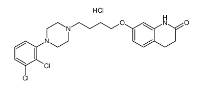 Aripiprazole hydrochloride结构式