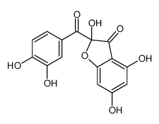 2-(3,4-dihydroxybenzoyl)-2,4,6-trihydroxy-1-benzofuran-3-one结构式