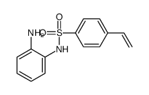 N-(2-aminophenyl)-4-ethenylbenzenesulfonamide结构式