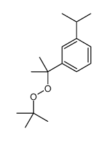 1-(2-tert-butylperoxypropan-2-yl)-3-propan-2-ylbenzene Structure