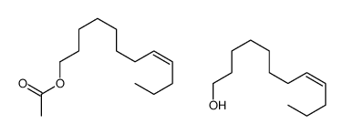 (Z)-dodec-8-en-1-ol,[(E)-dodec-8-enyl] acetate结构式