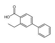 3-ETHYL-[1,1'-BIPHENYL]-4-CARBOXYLIC ACID structure