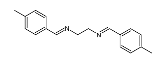 N-[(4-METHYLPHENYL)METHYLENE]-N-(2-([(4-METHYLPHENYL)METHYLENE]AMINO)ETHYL)AMINE结构式