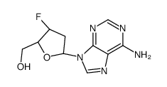 2',3'-dideoxy-2'-fluoroarabinofuranosyladenine picture