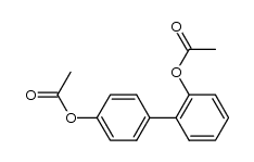 2,4'-diacetoxybiphenyl结构式