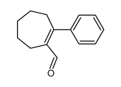 2-phenylcycloheptene-1-carbaldehyde结构式