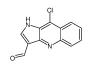 9-chloro-1H-pyrrolo[3,2-b]quinoline-3-carbaldehyde Structure