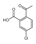 2-acetyl-5-chlorobenzoic acid Structure