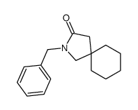 2-benzyl-2-azaspiro[4.5]decan-3-one结构式