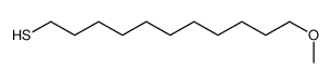 11-methoxyundecane-1-thiol结构式