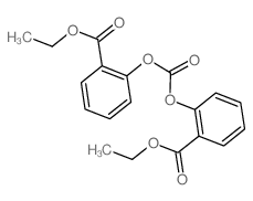 Benzoic acid,2-[[[2-(ethoxycarbonyl)phenoxy]carbonyl]oxy]-, ethyl ester结构式