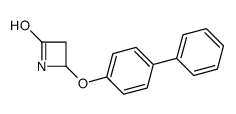 4-(4-phenylphenoxy)azetidin-2-one结构式