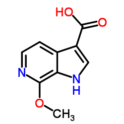 7-Methoxy-1H-pyrrolo[2,3-c]pyridine-3-carboxylic acid Structure