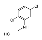 2,5-二氯-N-甲基苯胺盐酸盐结构式